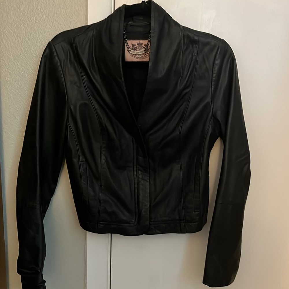 Leather jacket
